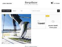 Tablet Screenshot of bangobazar.com